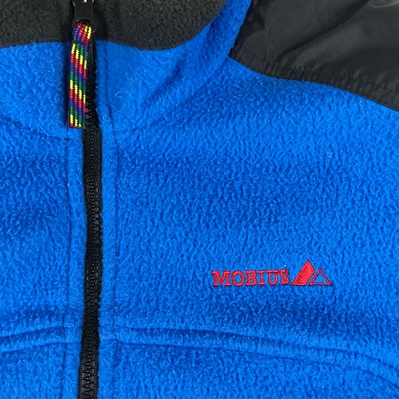 Vintage Mens Large Mobius Fleece Jacket - Picture 3 of 4